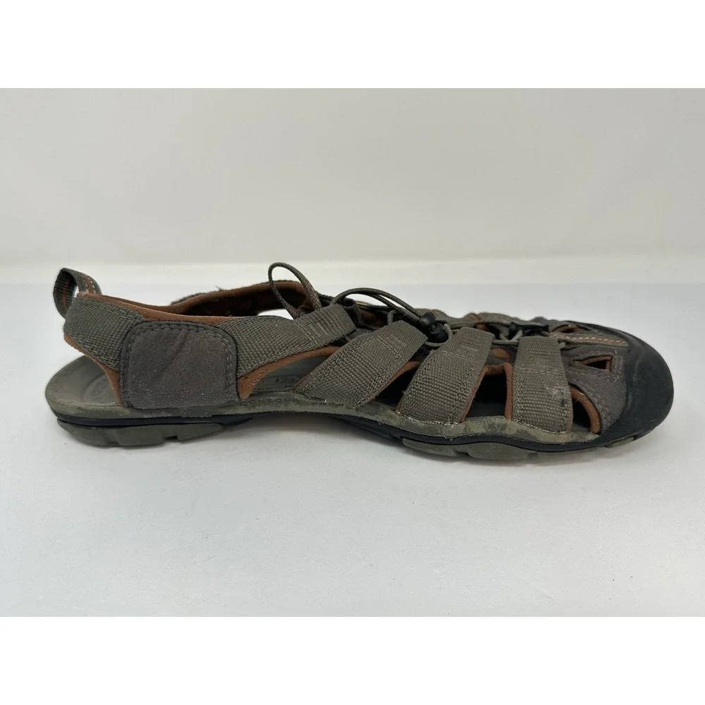 KEEN Newport H2 Men Sandals Size 11.5 Brown Waterproof Hiking Water Shoes 010116